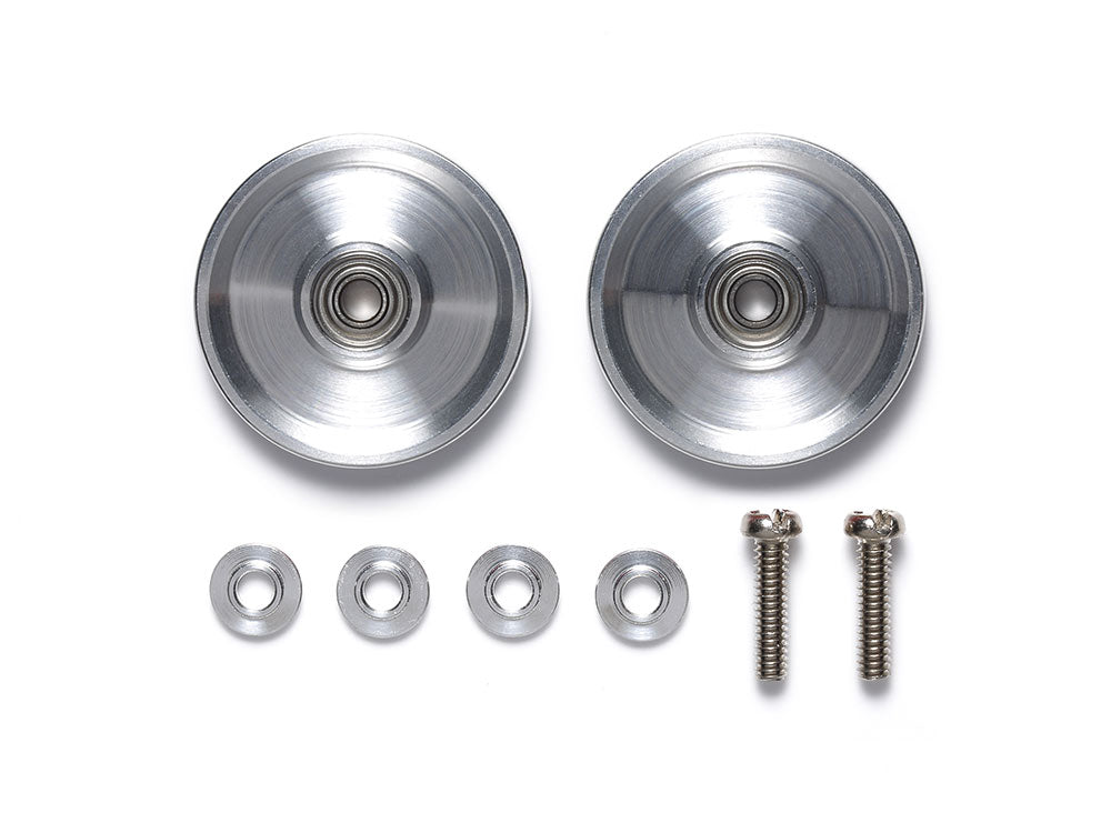 HG 17mm Aluminum Ball-Race Rollers (Ringless) 15522 Tamiya Mini 4WD