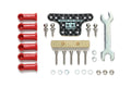 HG Mass Damper Set W/Ball Connectors(block weight/carbon plate) J-Cup 2025 95180 Tamiya Mini 4WD