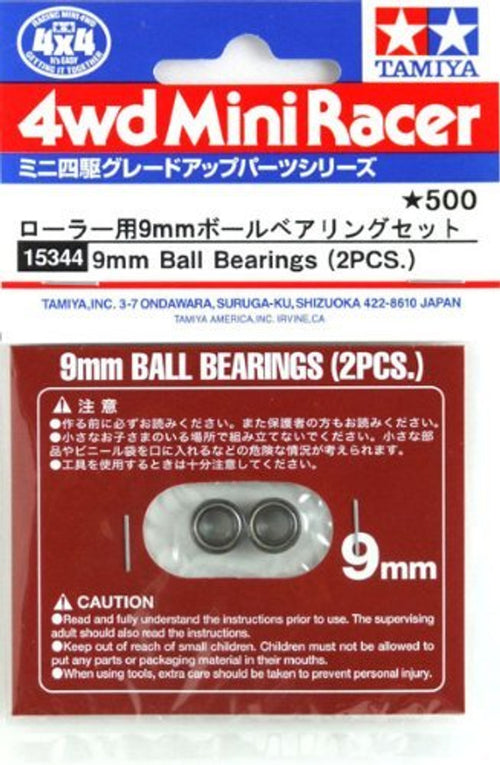 9 mm Ball Bearings 15344 Tamiya Mini 4WD