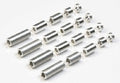 Aluminum Spacer Set (12/6.7/6/3/1.5mm) 15473 Tamiya Mini 4WD