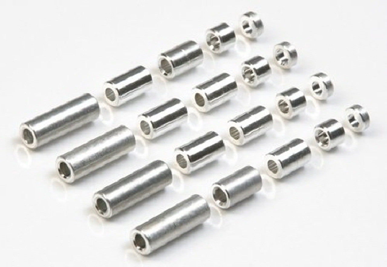 Aluminum Spacer Set (12/6.7/6/3/1.5mm) 15473 Tamiya Mini 4WD