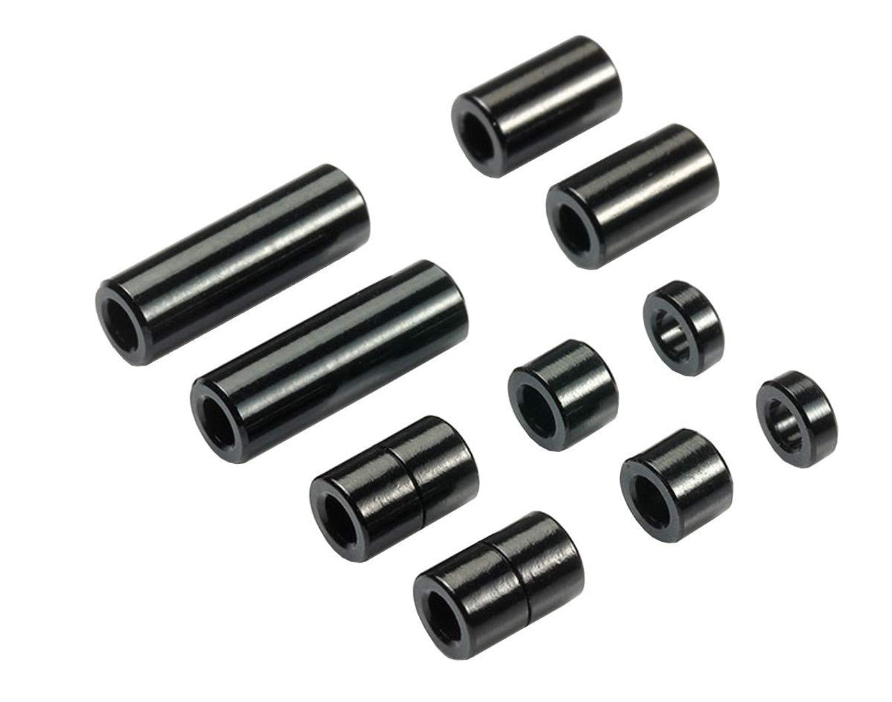 Aluminum Spacer Set Black 95481 Tamiya Mini 4WD