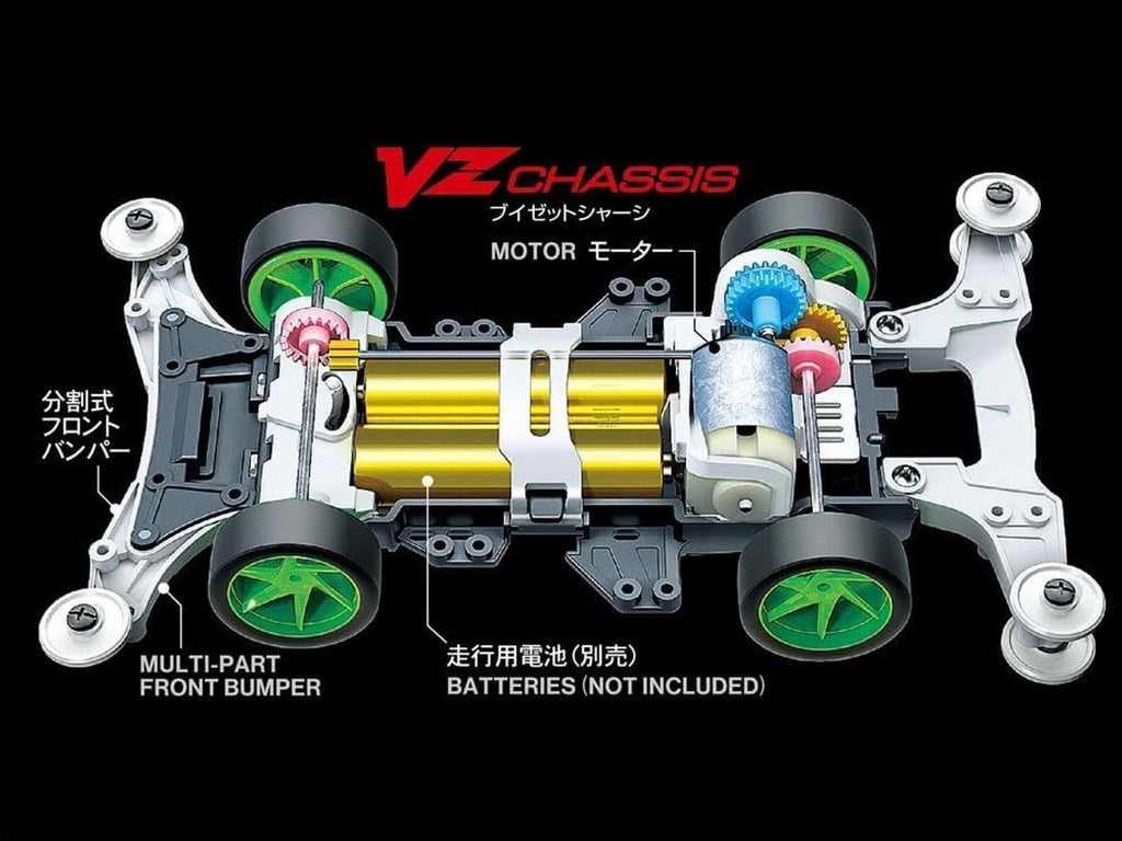 Cross Spear 01 VZ Chassis 18103 Tamiya 1/32 Mini 4WD