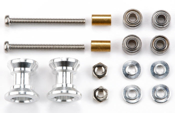 Double Aluminum Rollers 9-8mm 15403 Tamiya Mini 4WD