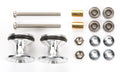 Double Aluminum Rollers with Rubber Rings (13-12mm) 15418 Tamiya Mini 4WD