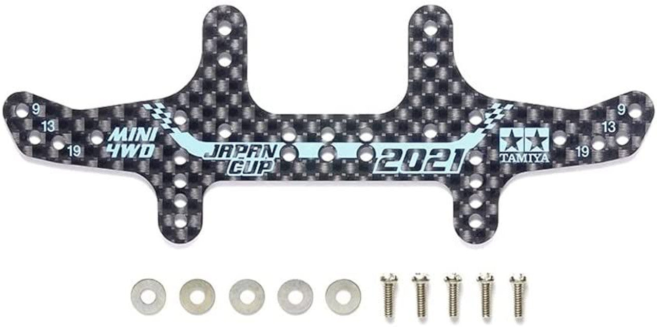 HG Carbon Rear Multi Roller Setting Stay (1.5mm) J-CUP 2021 95145 Tamiya Mini 4WD