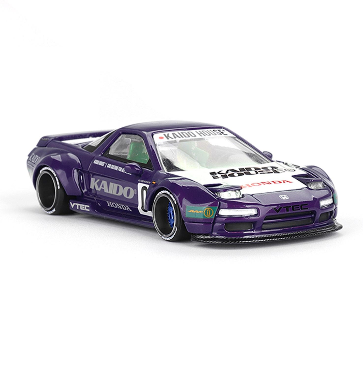 Kaido House x Mini GT Honda NSX Kaido Racing V2 KHMG173 Purple 1/64 Diecast car