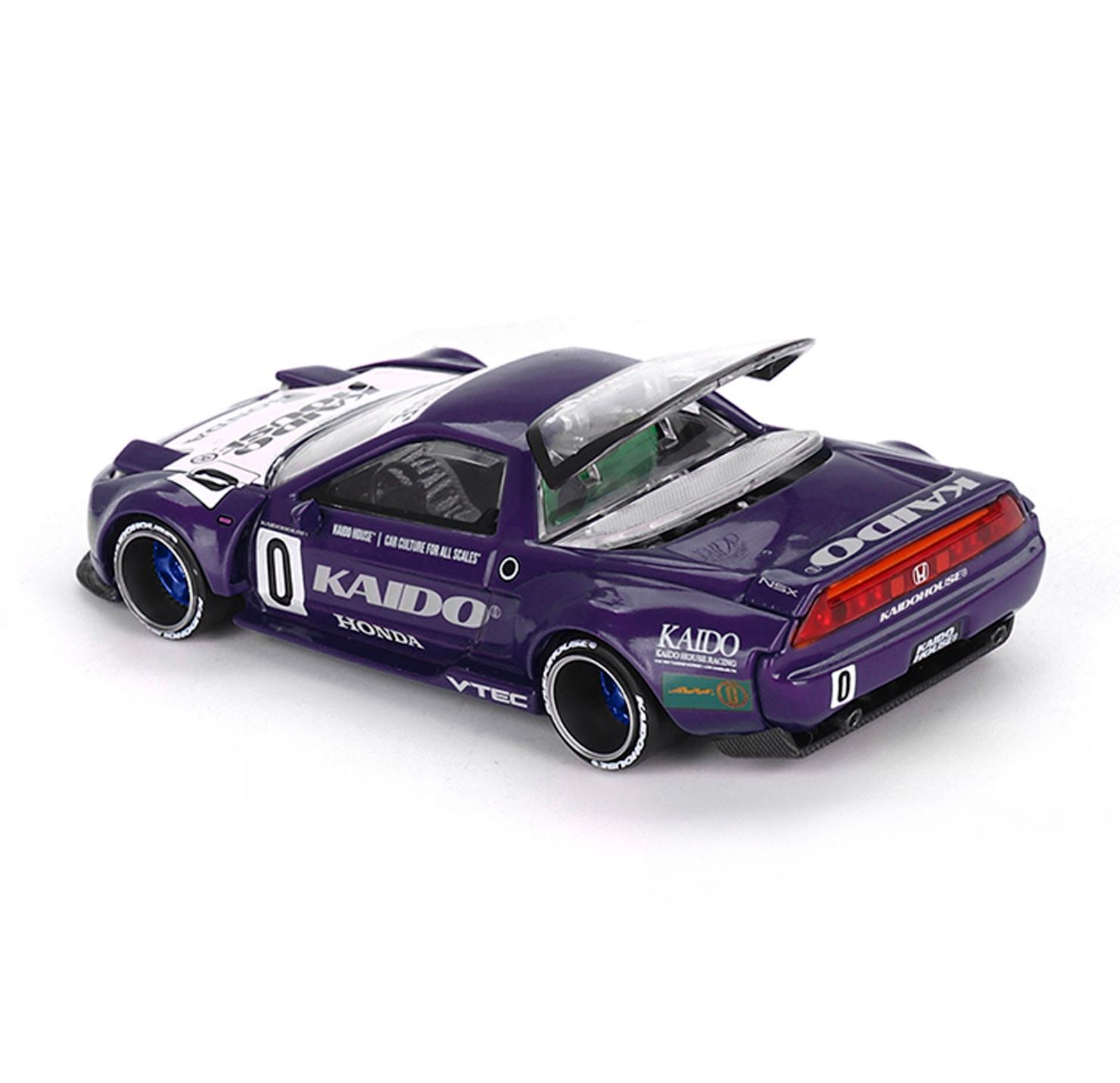 Kaido House x Mini GT Honda NSX Kaido Racing V2 KHMG173 Purple 1/64 Diecast car