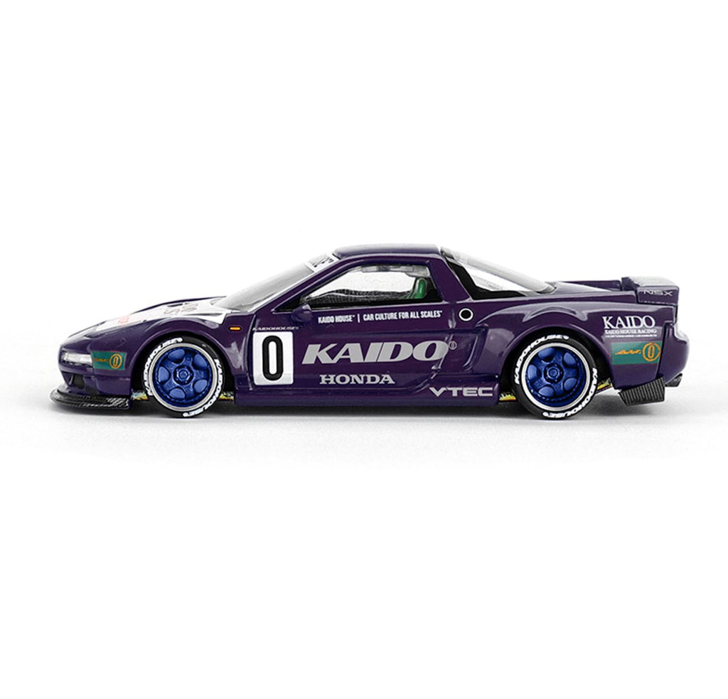 Kaido House x Mini GT Honda NSX Kaido Racing V2 KHMG173 Purple 1/64 Diecast car