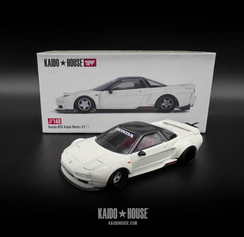 Kaido House x Mini GT Honda NSX NA1 Kaido Works V2 KHMG148 1/64 Diecast Car