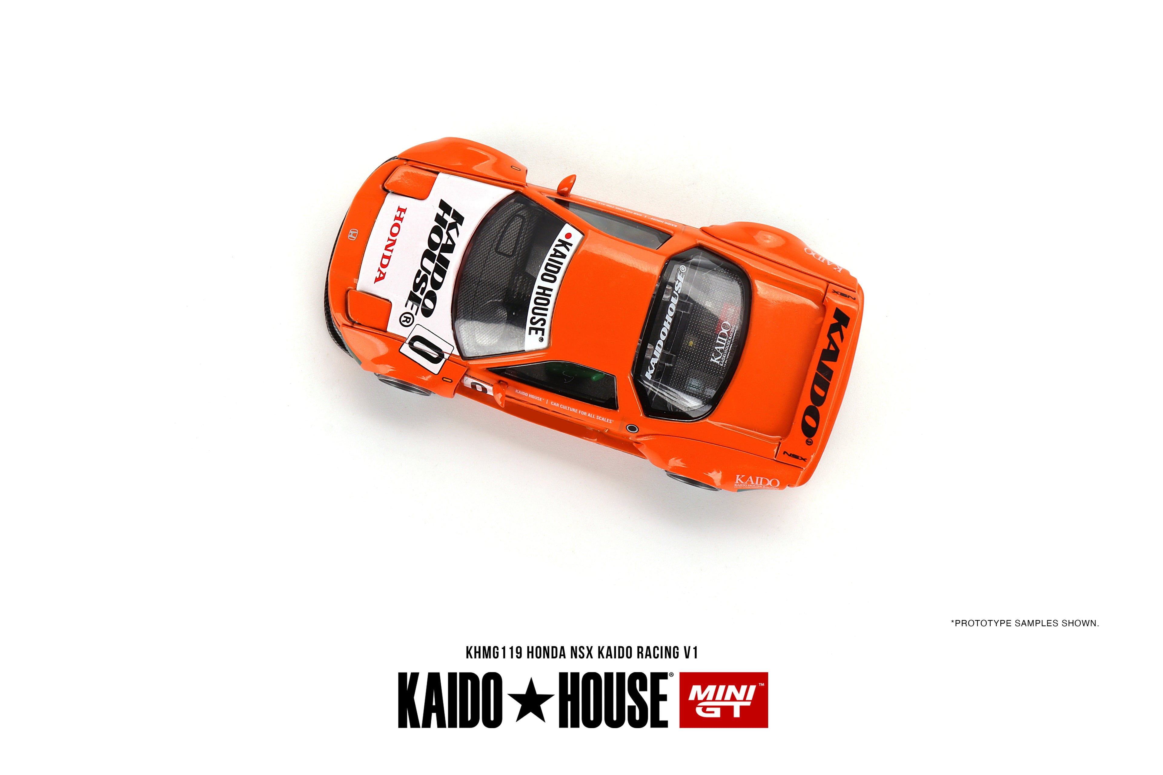 Kaido House x Mini GT Honda NSX Kaido Racing V1 KHMG119 1/64 Diecast car