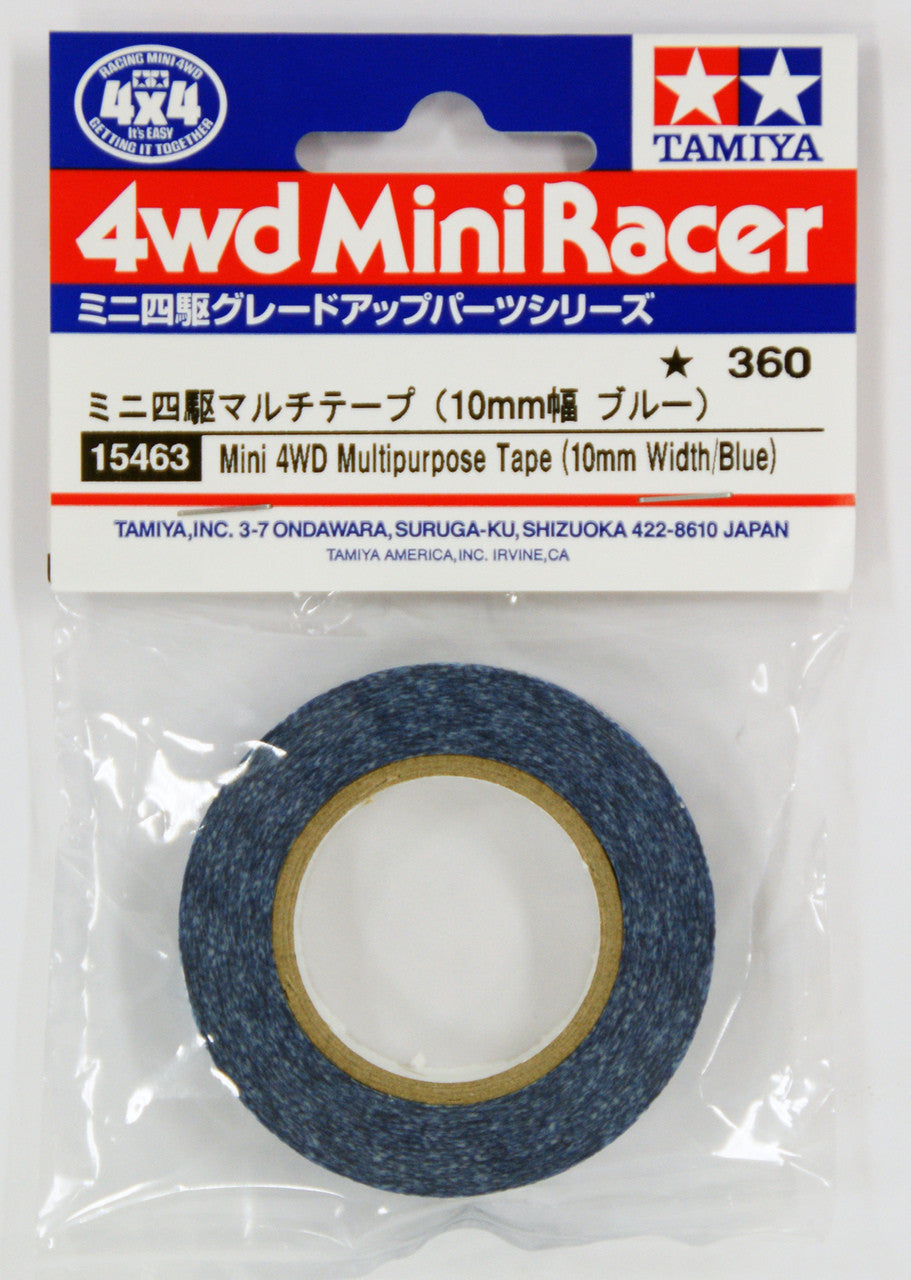 Mini 4WD Multipurpose Tape (10mm Width/Blue) 15463 Tamiya Mini 4WD