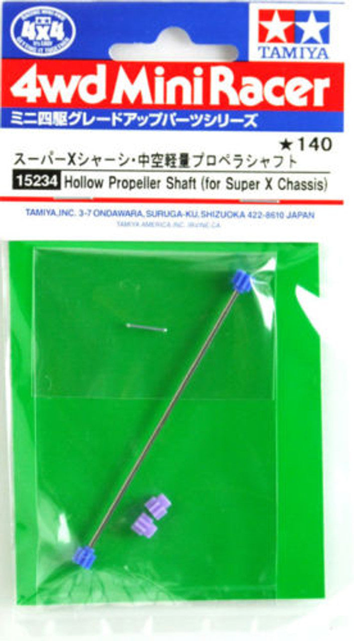 Hollow Propeller Shaft (For Super X and FM-A chassis) 15234 Tamiya Mini 4WD
