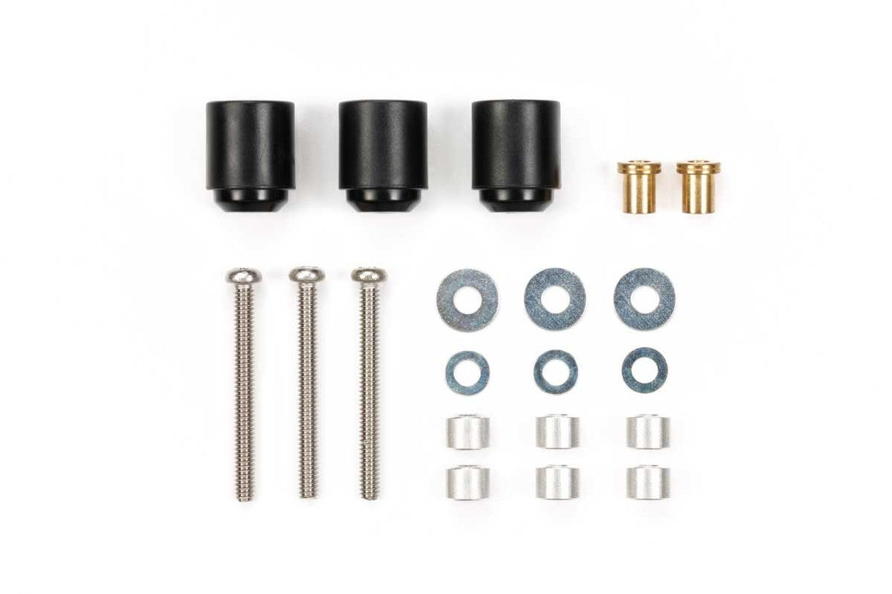 Hi-Mount Tube Stabilizer Set (Black) 15528 Tamiya Mini 4WD