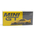 Mini GT Nissan LB-ER34 Super Silhouette SKYLINE Sport Yellow MGT01182 1:64 Diecast car