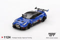 Mini GT LB-Silhouette WORKS GT NISSAN 35GT-RR Ver.2 Blue MGT01124-L 1/64 diecast car