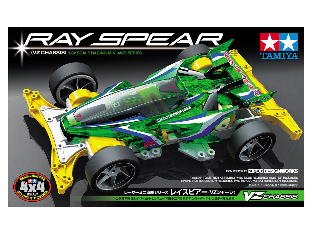 Ray Spear (VZ chassis) 18099 Tamiya Mini 4WD 1/32
